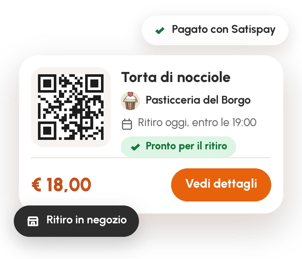 Un ordine pronto per il ritiro nell’app MIO