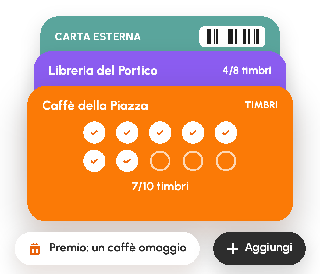 Carte fedeltà nell’app MIO
